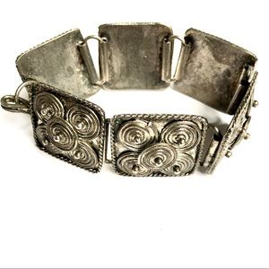 Vintage Deco OOAK Artisanal Bracelet